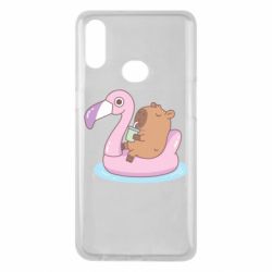 Чехол для Samsung A10s Capybara Chilling - PrintSalon