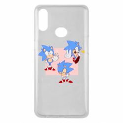 Чехол для Samsung A10s Funny Sonic - PrintSalon