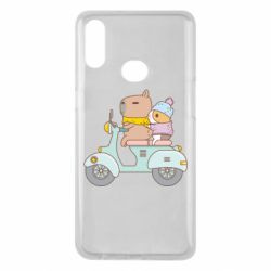 Чехол для Samsung A10s Капибара и Морская свинка - PrintSalon