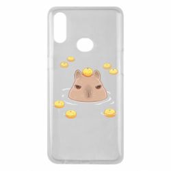 Чехол для Samsung A10s Морда капибары - PrintSalon