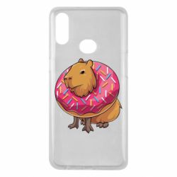 Чехол для Samsung A10s Пончик с капибарой - PrintSalon