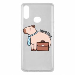 Чохол для Samsung A10s Time To Work - PrintSalon