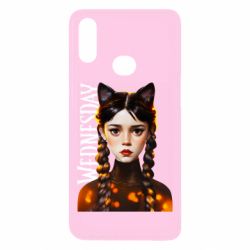 Чехол для Samsung A10s Венздей кошка - PrintSalon