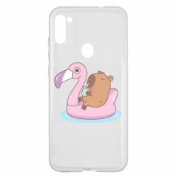 Чехол для Samsung A11/M11 Capybara Chilling - PrintSalon