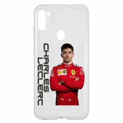 Чехол для Samsung A11/M11 F1 Charles Leclerc - PrintSalon