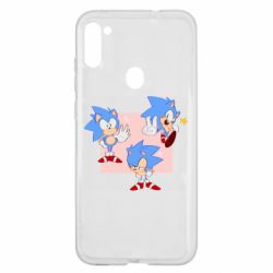 Чехол для Samsung A11/M11 Funny Sonic - PrintSalon