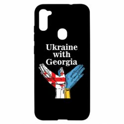 Чехол для Samsung A11/M11 Украина с Грузией - PrintSalon
