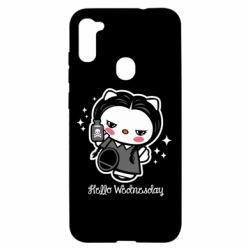 Чехол для Samsung A11/M11 Wednesday Hello Kitty - PrintSalon