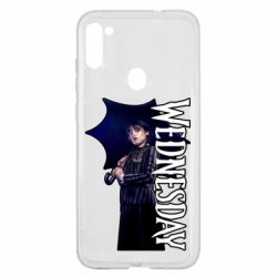 Чехол для Samsung A11/M11 Wendesday Addams - PrintSalon