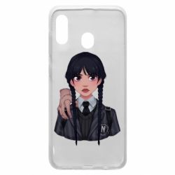 Чехол для Samsung A20 Wednesday and It - PrintSalon