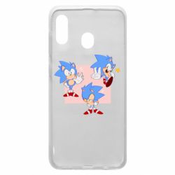 Чехол для Samsung A20 Funny Sonic - PrintSalon