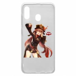 Чехол для Samsung A20 Ху Тао Геншин - PrintSalon