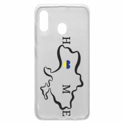 Чехол для Samsung A20 Home. Map of Ukraine - PrintSalon