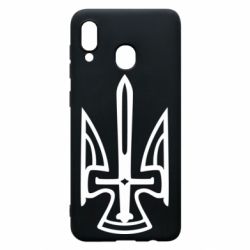 Чехол для Samsung A20 Тризуб. - PrintSalon