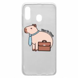 Чохол для Samsung A20 Time To Work - PrintSalon