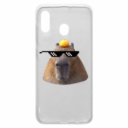 Чехол для Samsung A20 Capybara cool - PrintSalon