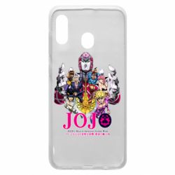 Чехол для Samsung A20 JoJo Golden Wind - PrintSalon