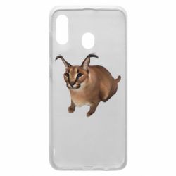 Чехол для Samsung A20 Шлепа кот - PrintSalon