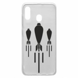 Чехол для Samsung A20 Минометчики - PrintSalon