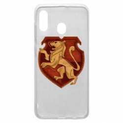 Чехол для Samsung A20 Cтарая эмблема Гриффиндор - PrintSalon