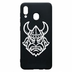 Чехол для Samsung A20 Викинг в Шлеме - PrintSalon