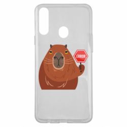 Чехол для Samsung A20s Капибара. Error - PrintSalon