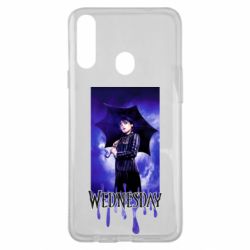 Чехол для Samsung A20s Wednesday Text Logo - PrintSalon