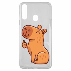 Чехол для Samsung A20s Капибара лайк - PrintSalon