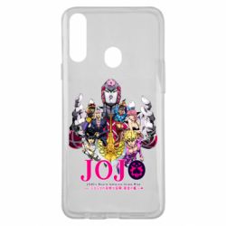 Чехол для Samsung A20s JoJo Golden Wind - PrintSalon