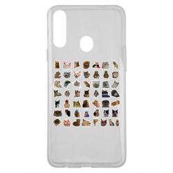 Чехол для Samsung A20s Коты мем. - PrintSalon