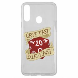 Чехол для Samsung A20s Crit fast - die last - PrintSalon