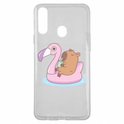 Чехол для Samsung A20s Capybara Chilling - PrintSalon