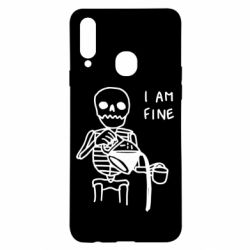 Чехол для Samsung A20s I'm Fine... - PrintSalon