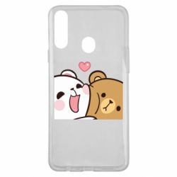 Чехол для Samsung A20s Чиби мишки - PrintSalon