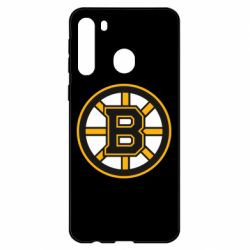 Чехол для Samsung A21 Boston Bruins logo