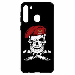 Чехол для Samsung A21 Череп ДШВ - PrintSalon