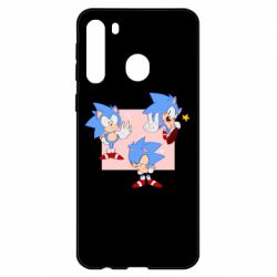 Чехол для Samsung A21 Funny Sonic