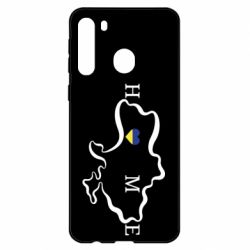Чехол для Samsung A21 Home. Map of Ukraine