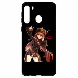 Чехол для Samsung A21 Ху Тао Геншин - PrintSalon