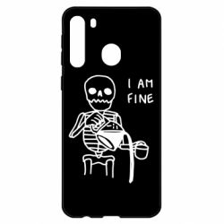 Чехол для Samsung A21 I'm Fine...