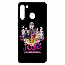 Чехол для Samsung A21 JoJo Golden Wind - PrintSalon