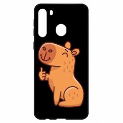 Чехол для Samsung A21 Капибара лайк - PrintSalon