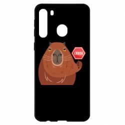 Чехол для Samsung A21 Капибара. Error