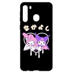 Чехол для Samsung A21 Kuromi and My Melody - PrintSalon