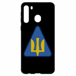 Чехол для Samsung A21 Нарукавный знак воздушных сил Украины