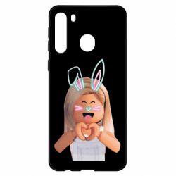 Чехол для Samsung A21 Roblox girl