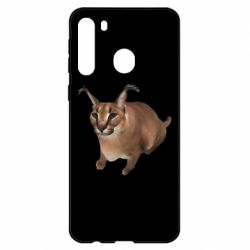 Чехол для Samsung A21 Шлепа кот - PrintSalon