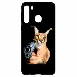 Чехол для Samsung A21 Шлепа с пистолетом - PrintSalon