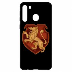 Чехол для Samsung A21 Cтарая эмблема Гриффиндор - PrintSalon