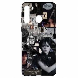 Чехол для Samsung A21 Венздей Адамс. - PrintSalon